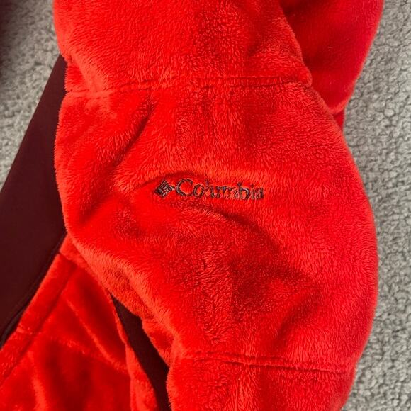 Columbia Women's Small Red Omni Heat Thermal Comfort Long Sleeve Jacket - Picture 11 of 12